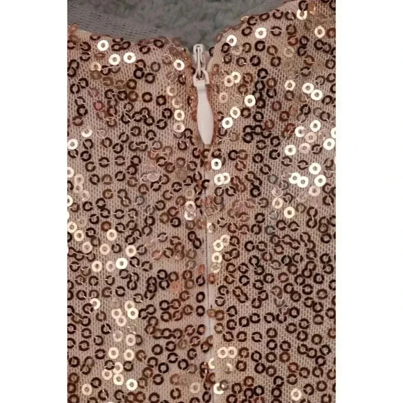 Grace Karin Sleeveless Allover Sequins V-Neck Dress-Size Large-Lined - Picture 6 of 8